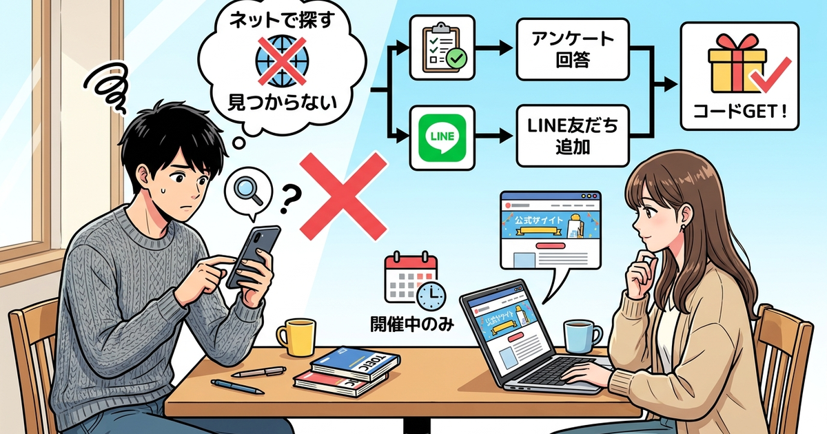 スタサプTOEICのキャンペーンコードはどこで手に入るのか