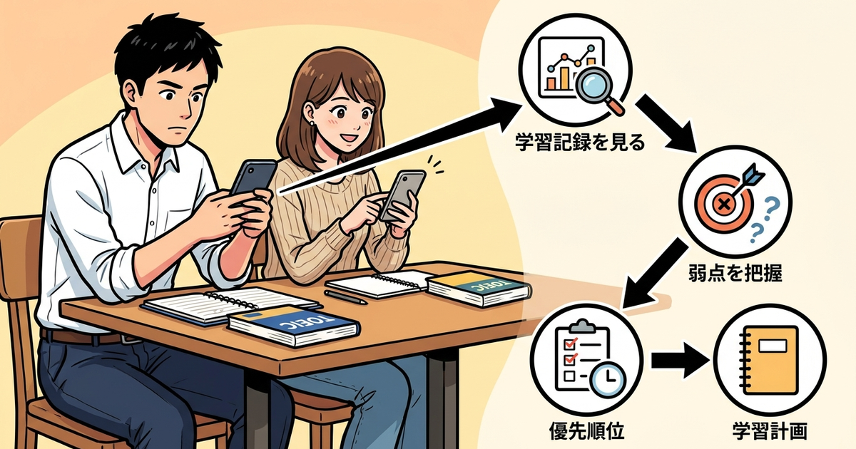 スタディサプリTOEICで効果を出している人が実践していること