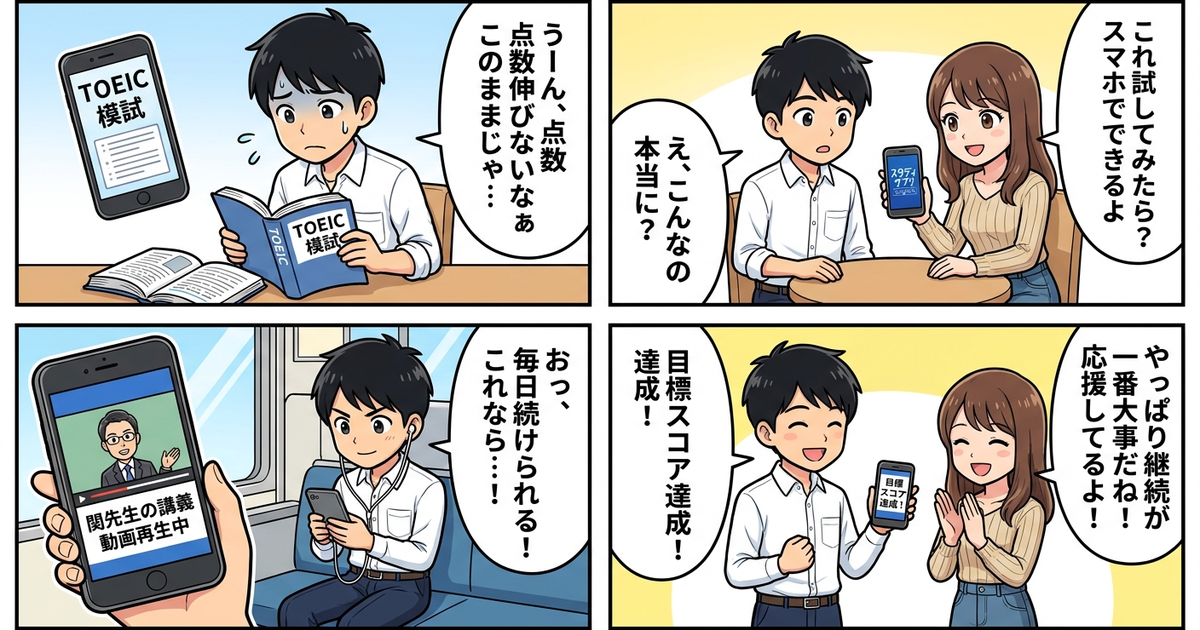 まとめ:スタディサプリTOEICの効果、結局これが一番大事だった