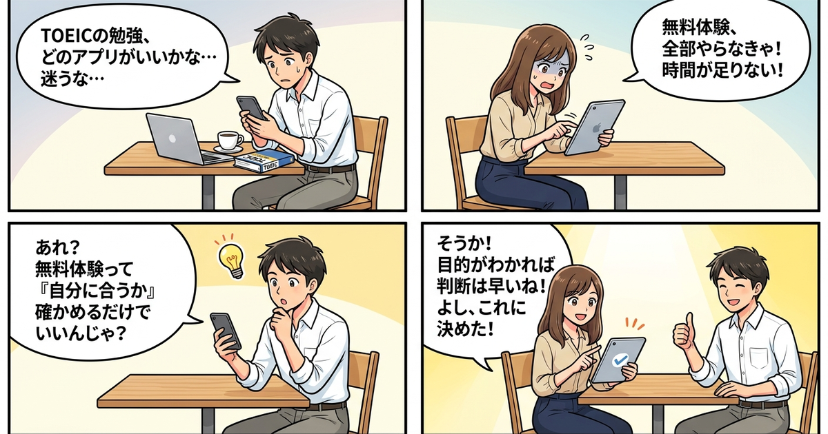 まとめ：無料体験の目的を間違えなければ、判断は早い