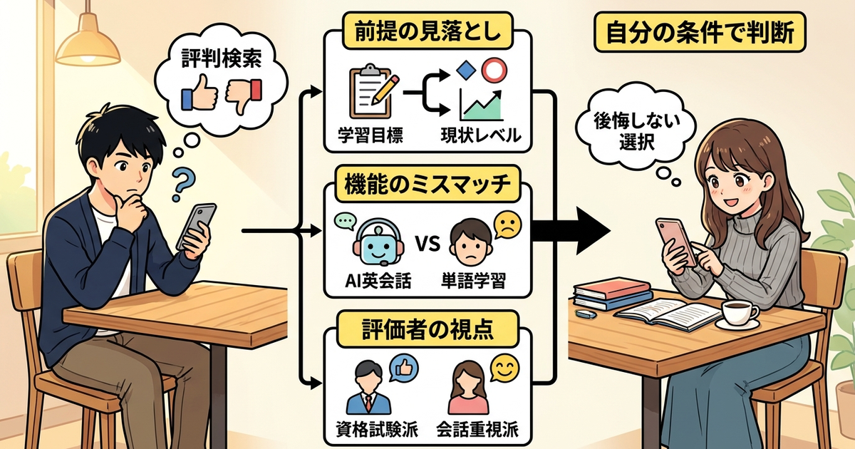 abceedの評判だけ見て判断すると、後悔する3つの理由
