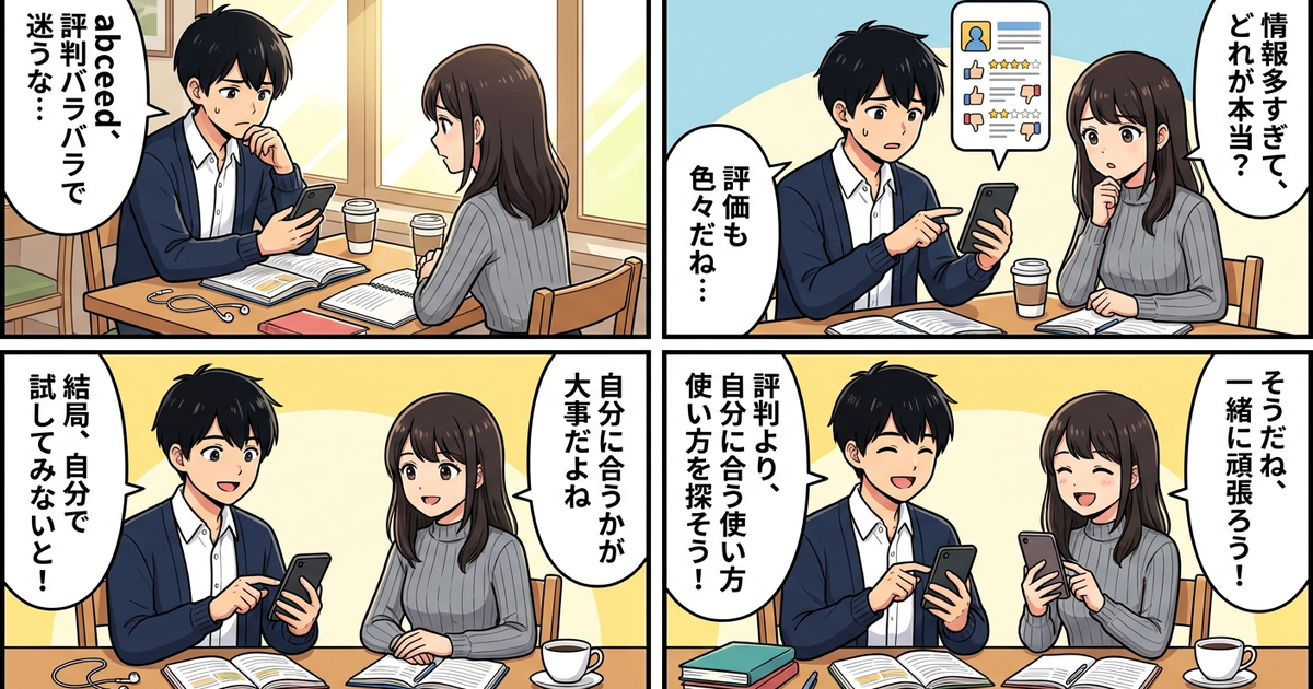 まとめ: abceedの評判、結局どう判断すればいいのか