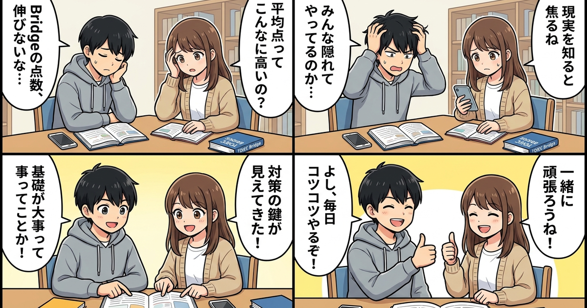 まとめ: TOEIC Bridge大学生平均点から見えてくる現実と対策